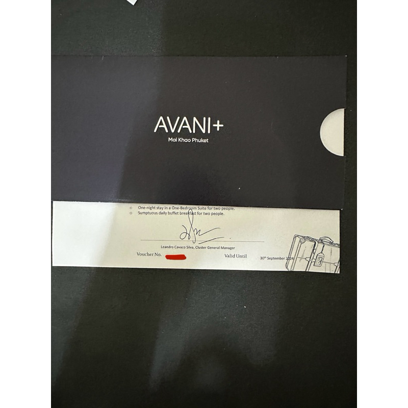 Voucher Avani+ Maikao Phuket one bedroom suite