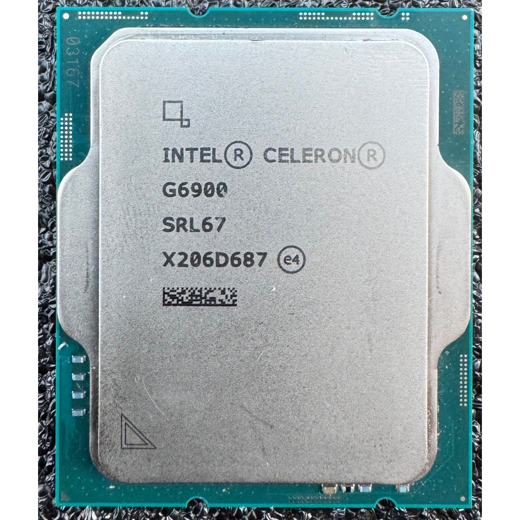 CPU (ซีพียู) INTEL CELERON G6900 3.4 GHz (SOCKET LGA 1700) มือสอง มีแต่ตัว CPU