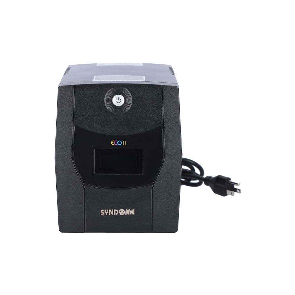 UPS (เครื่องสำรองไฟฟ้า) SYNDOME ECO II-1200-LCD (1200VA/720WATT) SYNDOME
