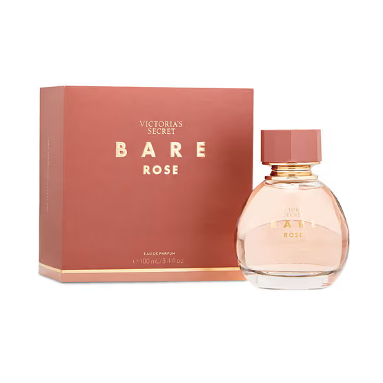 (ROSE) Victoria's Secret BARE ROSE EDP 100 ml. กล่องซีล ป้ายไทย พร้อมถุง