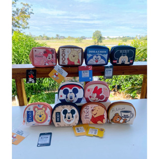 กระเป๋าใส่สตางค์ลายการ์ตูนมีทั้งทรงโค้งทรงเหลี่ยมและทรงกลม