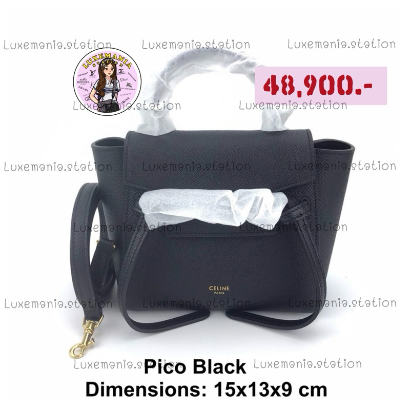 🔥ราคาพิเศษ🔥👜: New!! Celine Pico Belt Bag ‼️ก่อนกดสั่งรบกวนทักมาเช็คสต๊อคก่อนนะคะ‼️