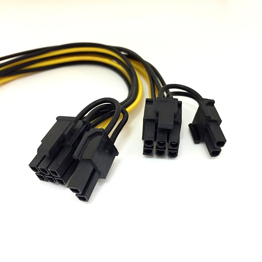 สาย Power Splitter Cable PCI Express 6-pin to 2 x 8-Pin