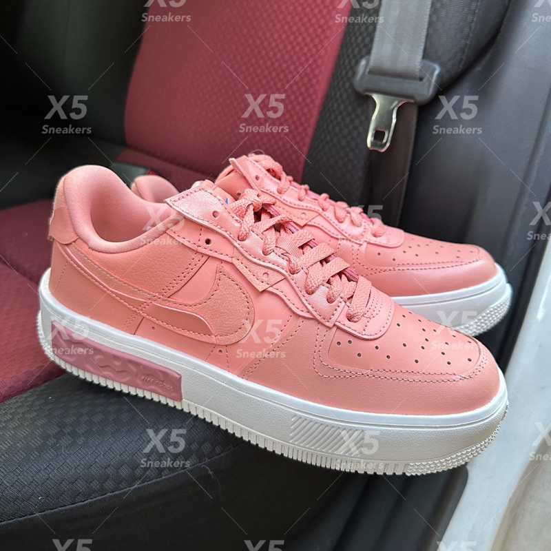 Nike ของแท้ 100% AF1 AF1 Fontanka สีชมพูขาว