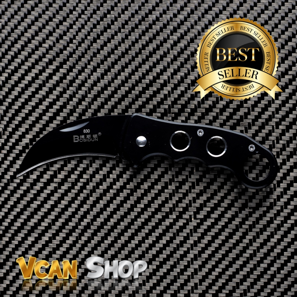 BOSTON Karambit Knife มีดพับ ขนาดเล็ก อุปกรณ์เดินป่าขนาดพกพา