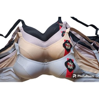 💥เสื้อชั้นในไร้โครง ฟองบาง 3 ตะขอ (No bra 718)