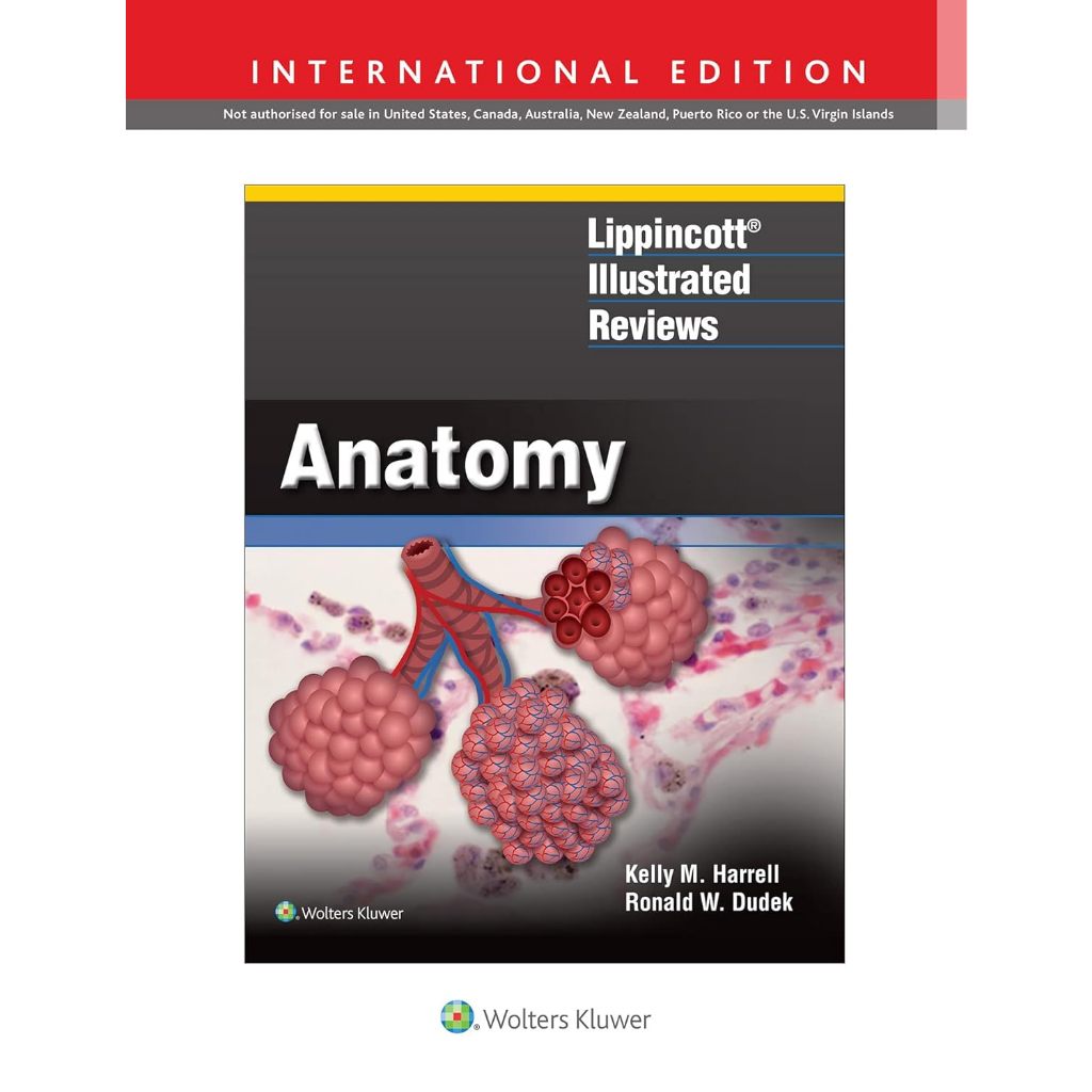 [หนังสือ] Lippincott Illustrated Reviews Anatomy กายวิภาคศาสตร์ แพทย์ แพทยศาสตร์ atlas of human revi