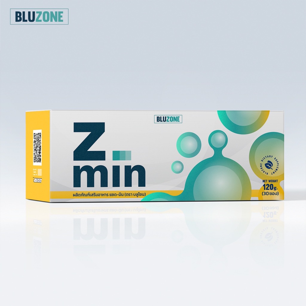 Bluzone Z-min (โซดามินท์) กล่องละ 30 ซอง