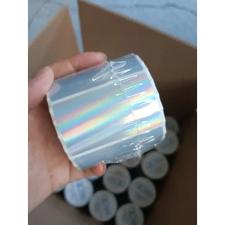 EasyPrint กระดาษสติ๊กเกอร์ Direct Thermal เนื้อ PP โฮโลแกรม ไวนิล Hologram / Vinyl ไม่ใช้หมึก กันน้ำ