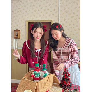 Layla Crop - เสื้อครอปโบว์ Longsaidoo
