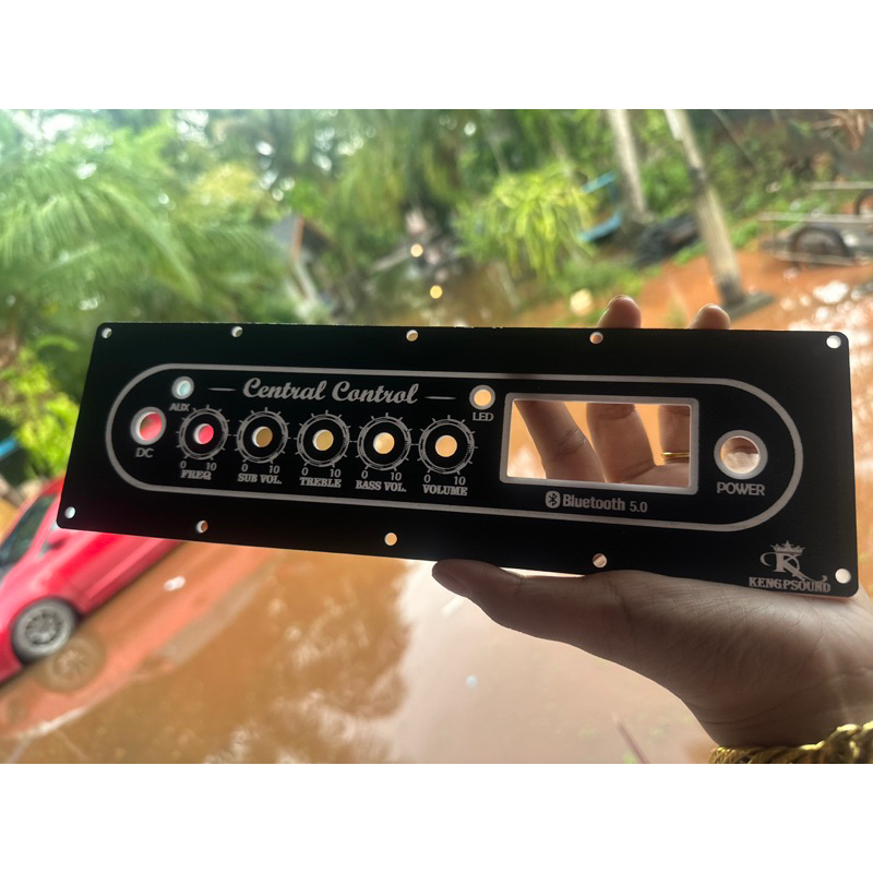 เพลทย้าย ช่องเพลท25x5 Power 12มิล Aux 6 มิล Led 6 มิล Dc 11 มิล