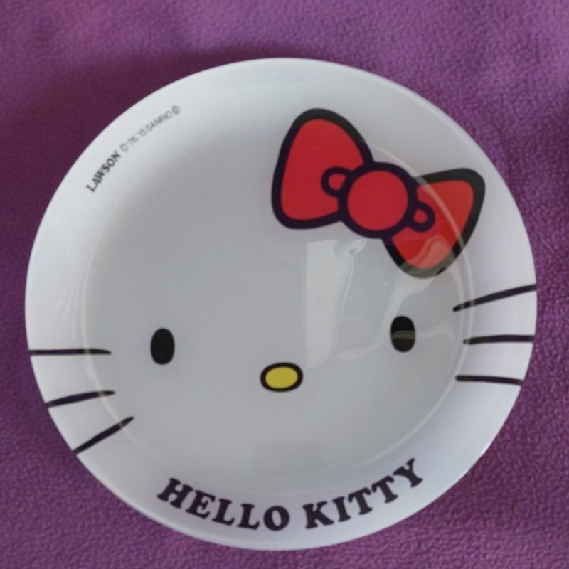 Hello Kitty จานแก้วขนาดใหญ่จาก Sanrio