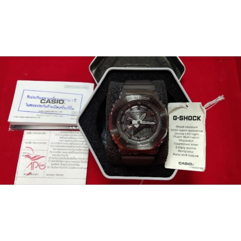 G-Shock GM-S2100MF-1ADR ของแท้มือ1 มีประกันอุปกรณ์ครบ