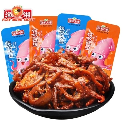 大兴 ต้าซิง ปลาหมึกเผ็ดปรุงรส พร้อมทานแบรนดังจากจีน สไปร์ซี่ บาร์บีคิว ดั้งเดิม