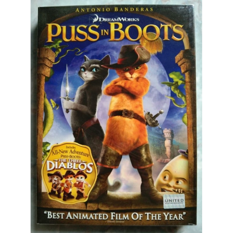 📀 DVD PUSS IN BOOTS (2011)