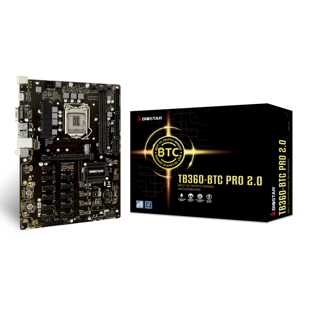 Biostar TB360-BTC PRO DDR4 M.2 HDMI Mainboard