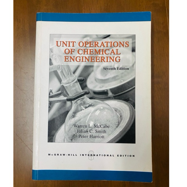 Unit Operations Of Chemical Engineering 7th Edition