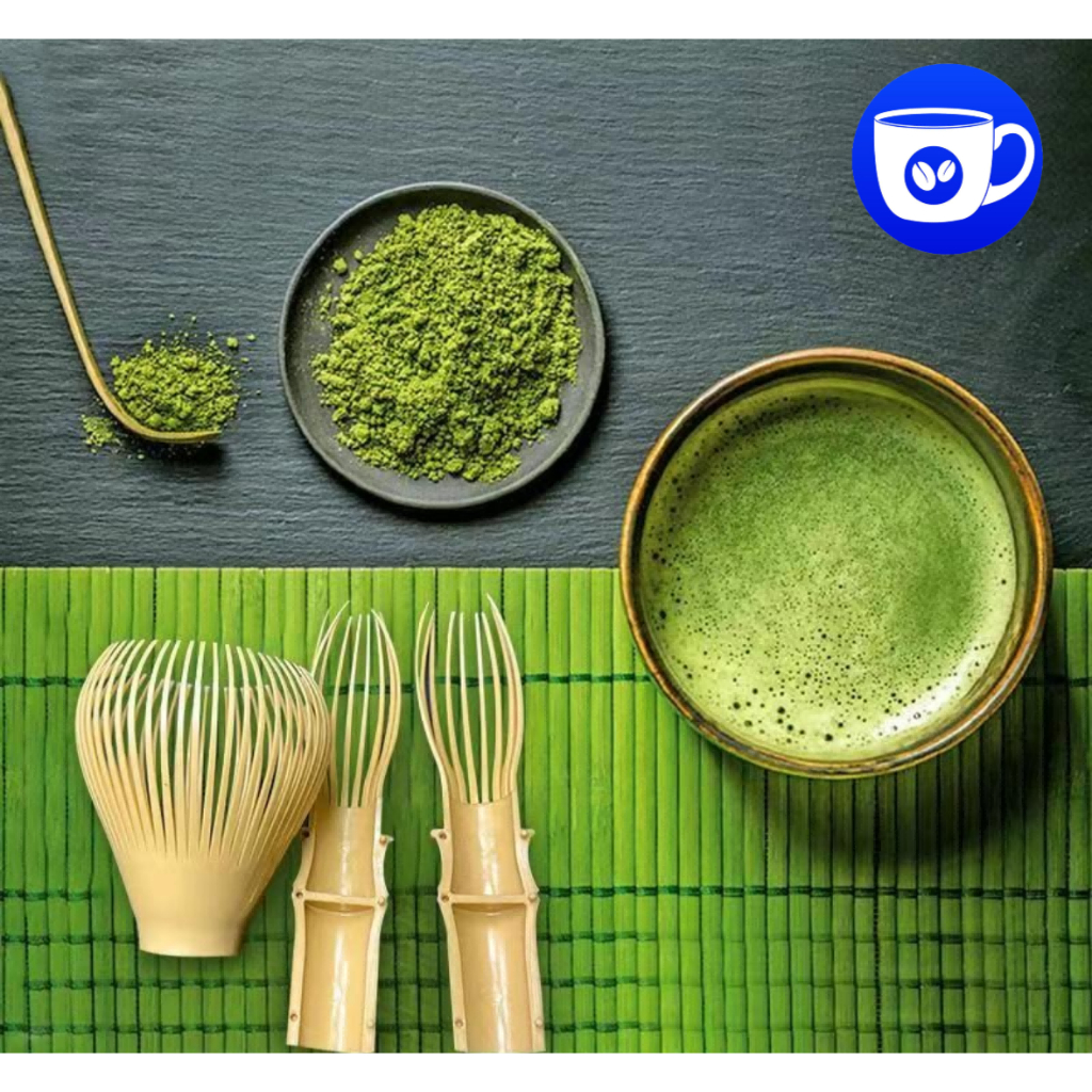 BlueBird แปรงชงชาเรซิ่น สำหรัยชงชาเขียวมัทฉะ(Matcha Whisk Chasen) อุปกรณ์ชงมัทฉะญี่ปุ่น