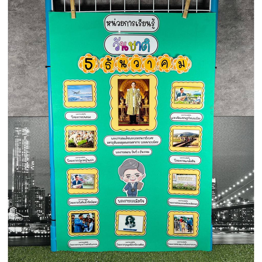 สื่อการสอน เกมการศึกษา ป้ายนิเทศ หน่วยวันชาติ อ่านรายละเอียดก่อนสั่งซื้อ