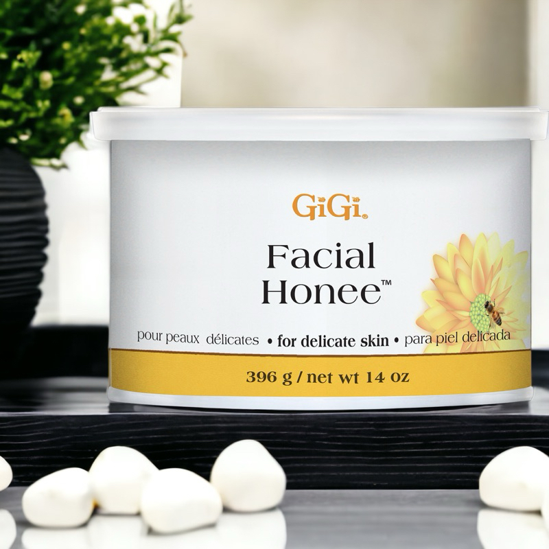 GiGi Facial Honee / จีจี้ เฟเชียล ฮันนี่  / Hot Wax USA เเว็กซ์ร้อนสำหรับมืออาชีพ 14oz