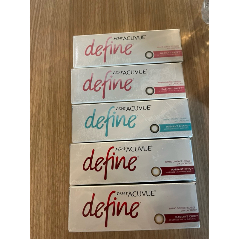 1-day ACUVUE DEFINE คอนแทคเลนส์รายวัน ของACUVUE