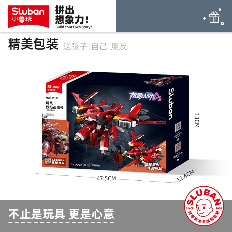 ProudNada Toys ตัวต่อ หุ่นยนต์ แปซิฟิก ริม 2in1 SLUBAN รูปที่ 6