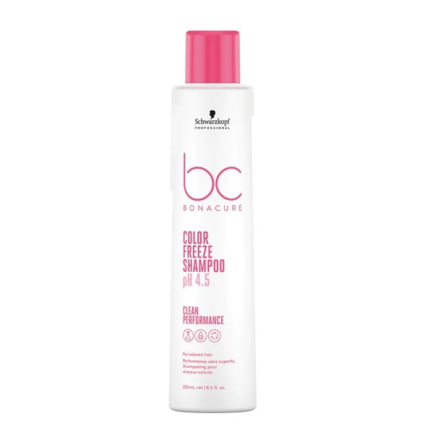 Schwarzkopf BC Bonacure Color Freeze Shampoo 250ml. ชวาร์สคอฟ บีซี โบนาเคอร์ คัดเลอร์ โฟเซ็ด แชมพู สำหรับผมทำสี