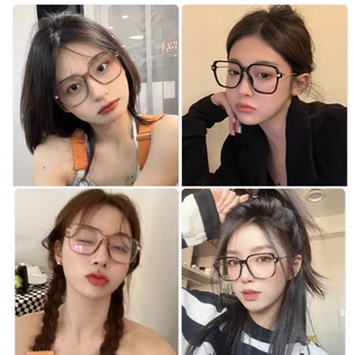 [จัดส่งในกทม] แฟชั่นเกาหลี แว่นกรองแสง ขั้นสูง สีเทา ใหม่ แว่นสายตาสั้น0°-400° ความนิยม เครื่องประดับแฟชั่น Unisex