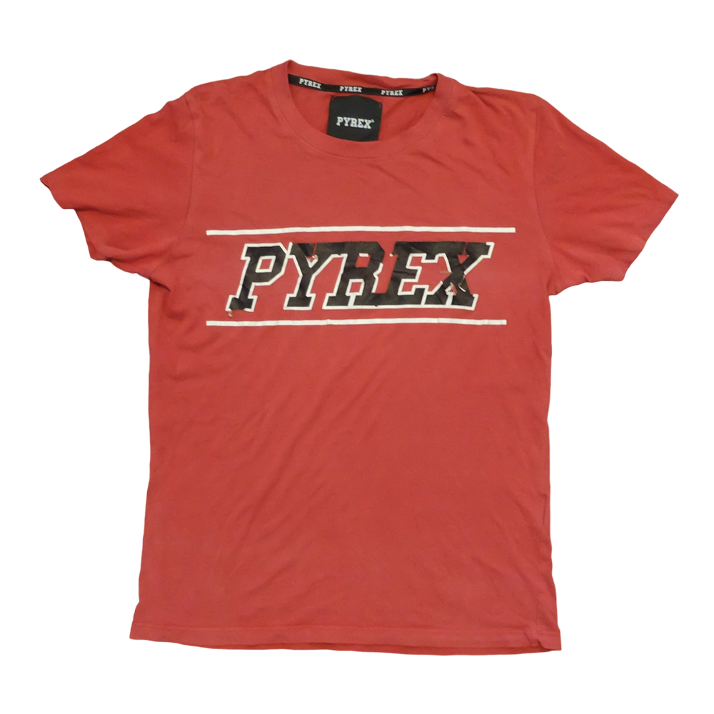 Pyrex Vision Clothing อก 20 นิ้ว ยาว 26 นิ้ว สีแดง มือสอง ของแท้