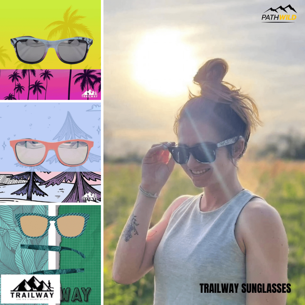 TRAILWAY SUNGLASSES แว่นตากันแดด สำหรับใส่วิ่งเทรล วิ่งถนน ปั่นจักรยาน