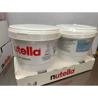 Nutella นูเทล่า 3 กก. ของแท้ Made in italy