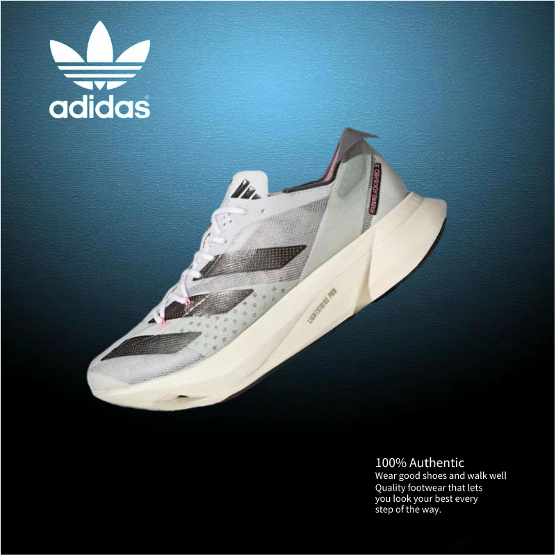 adidas Adizero Adios Pro 3 gray style Running shoes Authentic 100%