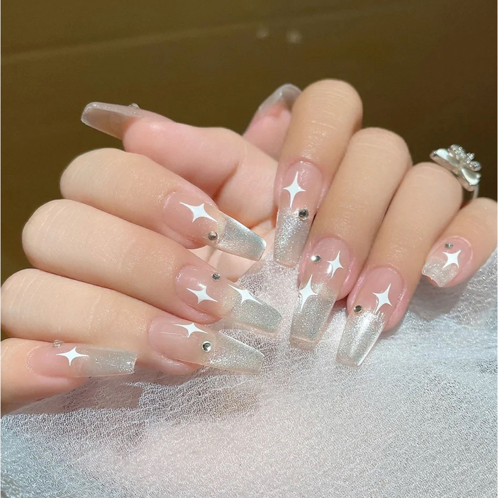 สีลูกแก้วขาว สีเจลลูกแก้วสีขาว Super Bright รูปที่ 3