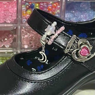 Sebofficial | ♡ Ring beads shoes 👟💍 | แหวนลูกปัด สายคล้องรองเท้า แหวนตกแต่งสายรองเท้านักเรียน 🌷💟⸝ ⸝ 🛋