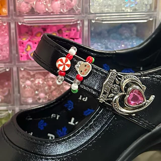 Sebofficial | ♡ Ring beads shoes 👟💍 | แหวนลูกปัด สายคล้องรองเท้า แหวนตกแต่งสายรองเท้านักเรียน 🌷💟⸝ ⸝ 🛋