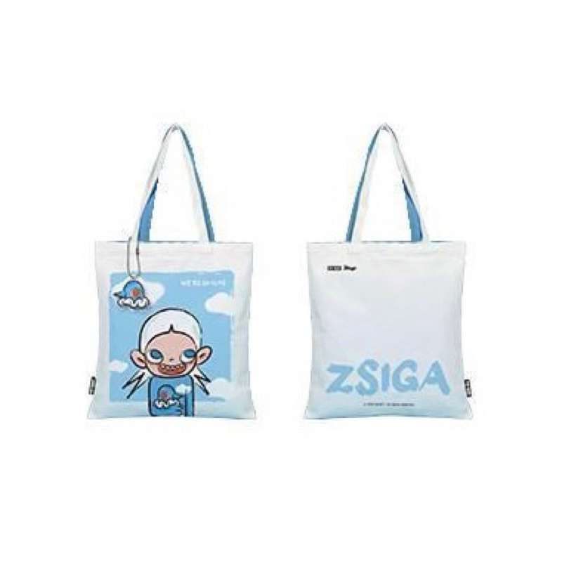 [พร้อมส่ง,Limited]💙 ZSIGA Bag ของแท้💯 กระเป๋า ZSIGA จาก Popmartthailand ใบใหญ่ จุของได้เยอะ ของLimit