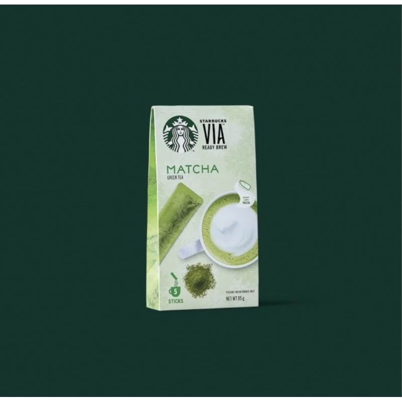 Starbucks VIA Matcha Green Tea. สตาร์บัค​ส์ เวีย มัทฉะ
