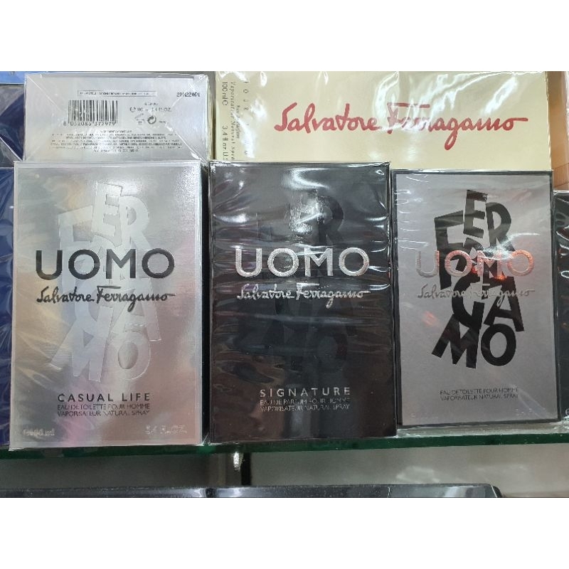 ferragamo น้ำหอม รุ่น uomo serie