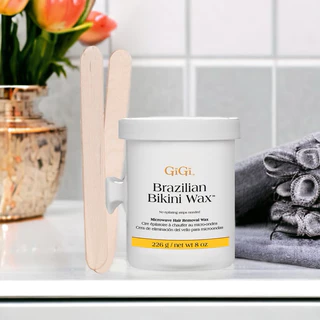 GiGi Brazilian Bikini Hard Wax Microwave / จีจี้ บราซิลเลื่ยน บิกินนี่ ฮาร์ดแว็กซ์ ใช้งานกับไมโครเวฟ