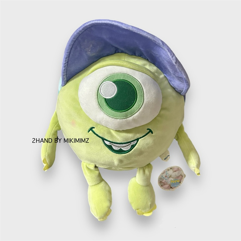 ตุ๊กตา Mike Wazowski Monster University Disney Pixar มือสอง