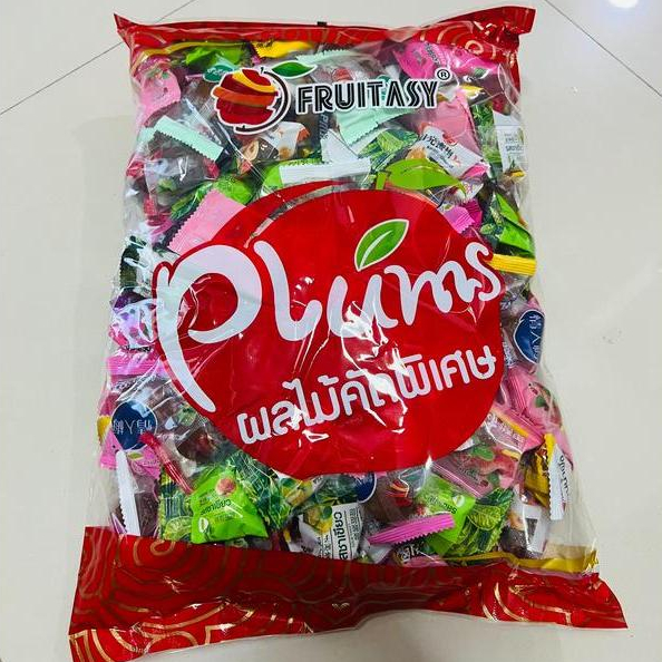 บ๊วยรวมรส 2 กิโล แบบถุง แสนอร่อย ผลไม้คัดพิเศษรวมรส มีให้เลือกหลายขนาด พร้อมส่ง