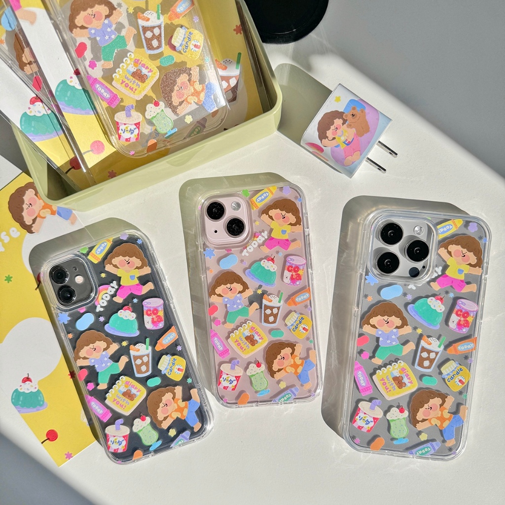 🫧 today toby iphone case เคสใสน้องโทบี้ 👧🏻🍮