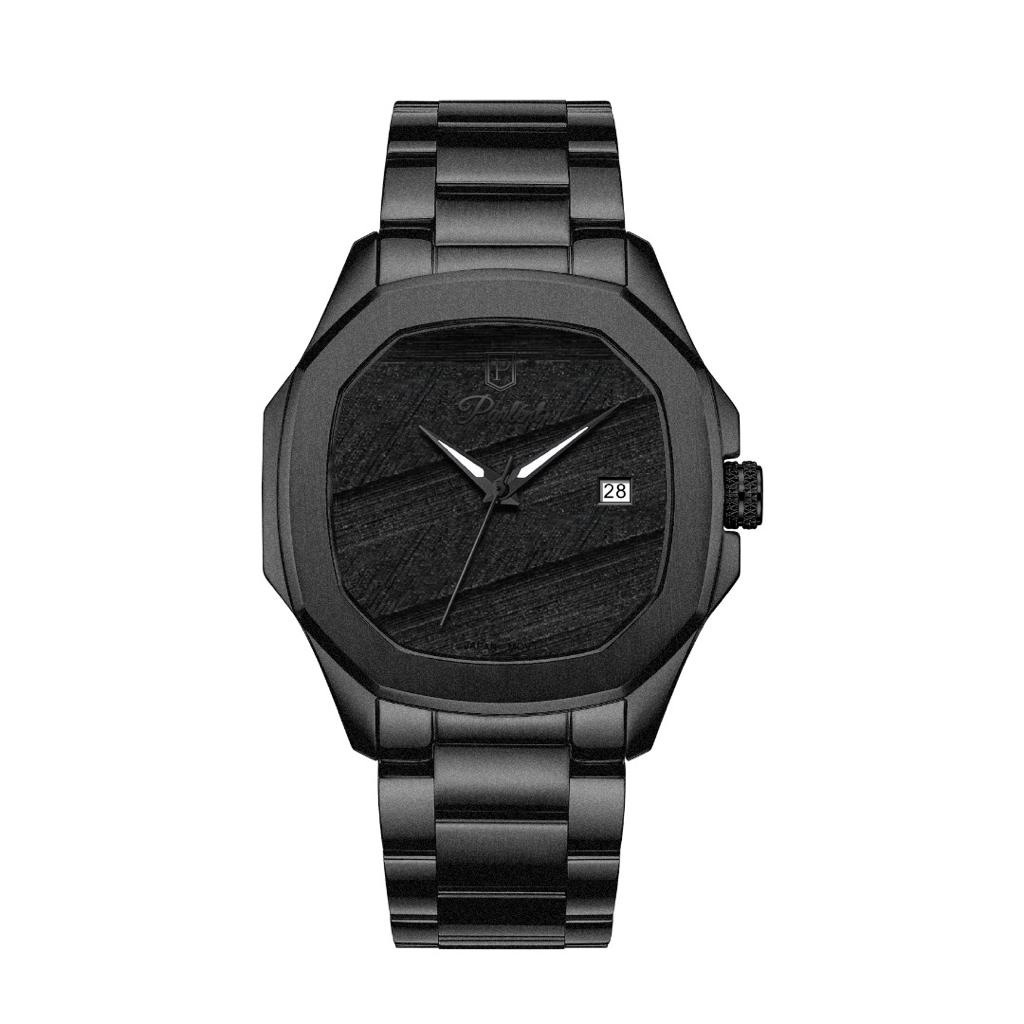 นาฬิกาข้อมือผู้ชาย Parlent Gallant Graphite Steel