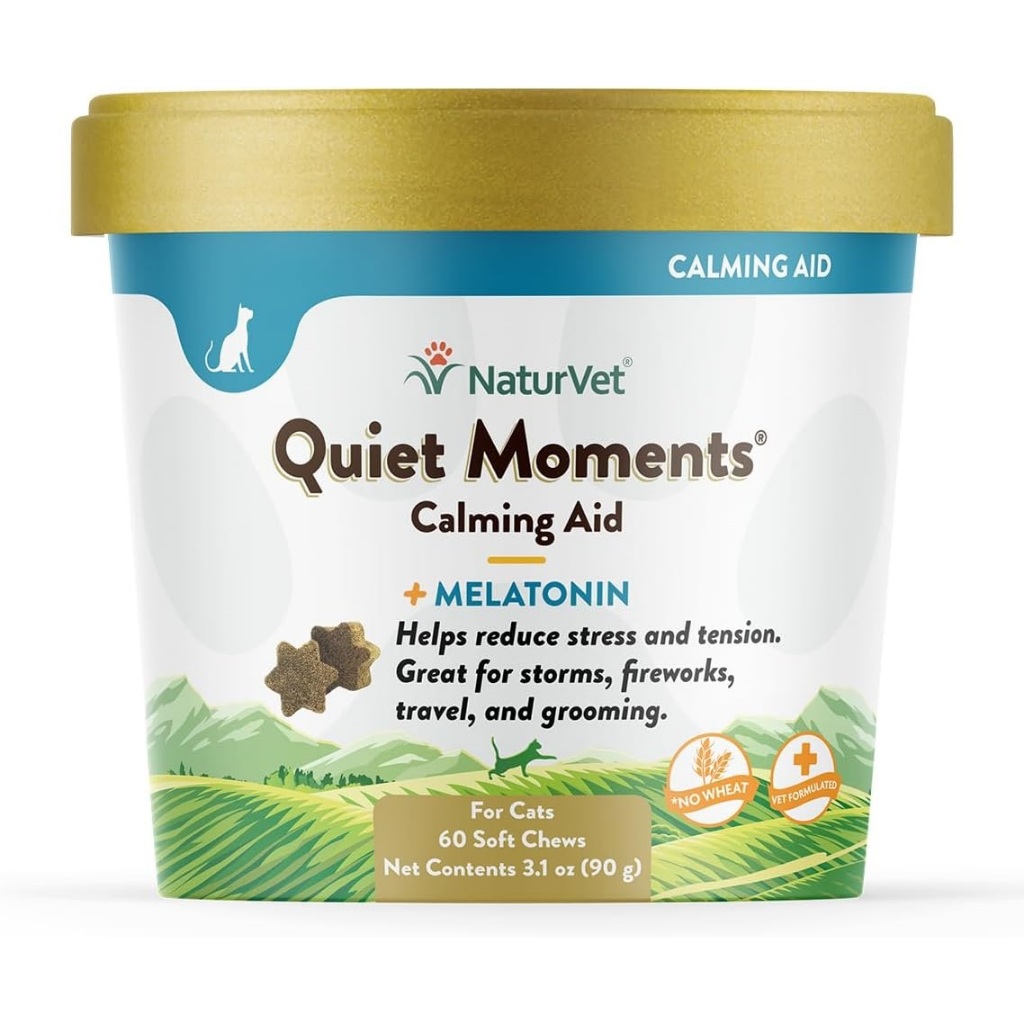 CAT Quiet Moments อาหารเสริมแมว สารสกัดจากธรรมชาติ ผลิตอเมริกา