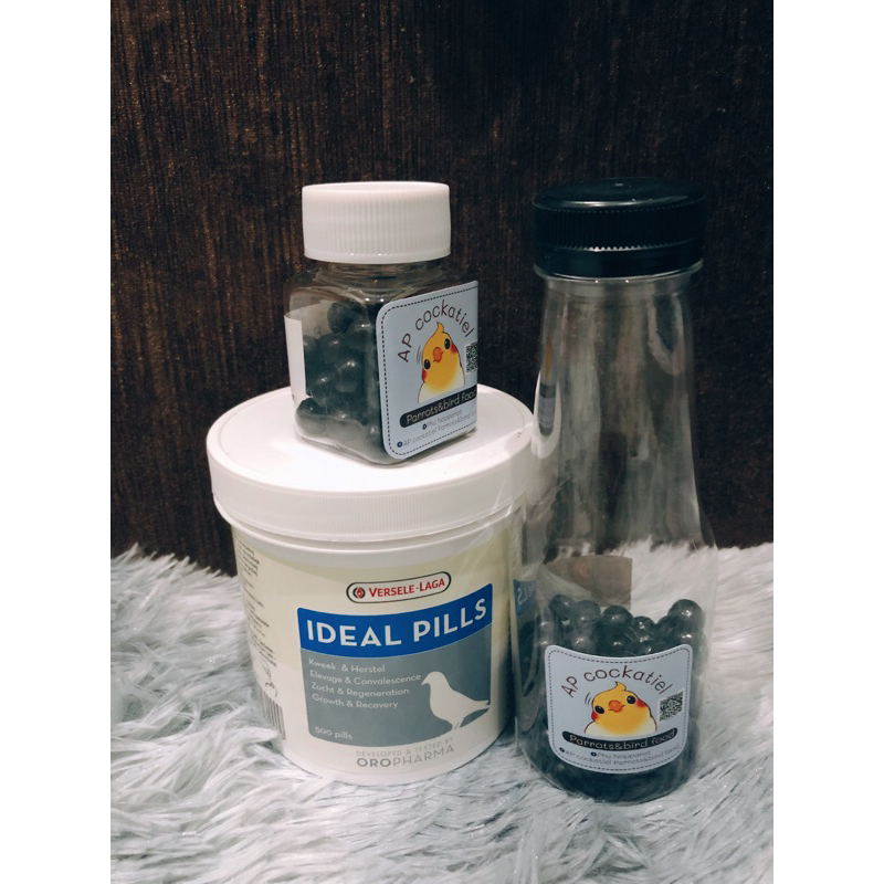 Ideal Pills แบ่งขาย 100เม็ด 50เม็ด 20เม็ด บำรุงพิราบ ไก่ชน
