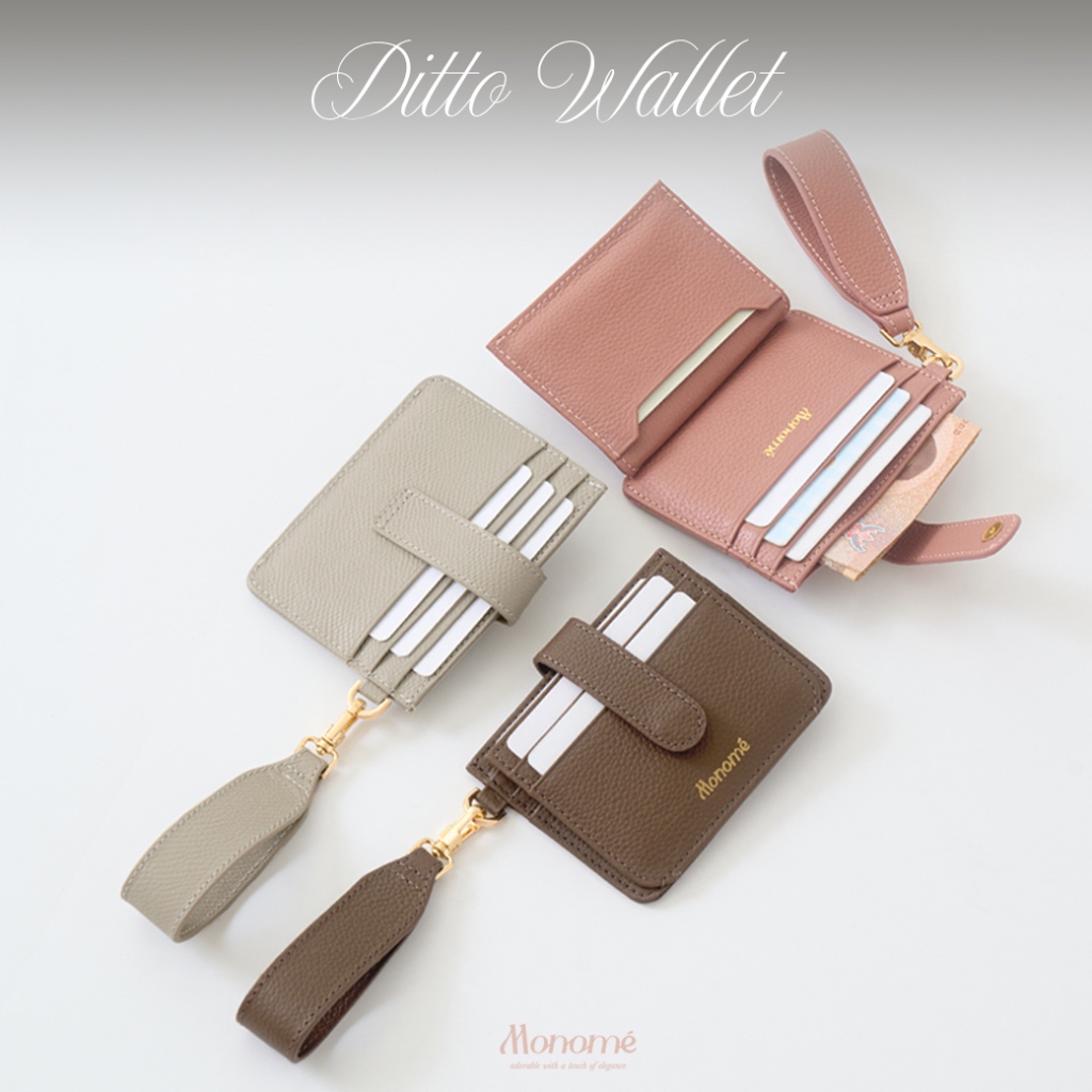 DITTO  Double layer card holder, card bag กระเป๋าใส่บัตรสองเลเยอร์