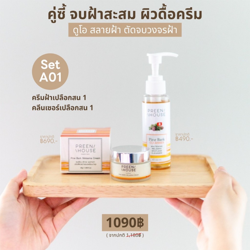 พรีนเฮ้าส์ คู่ดูโอ้ จบฝ้าเก่าสะสมฝังลึก