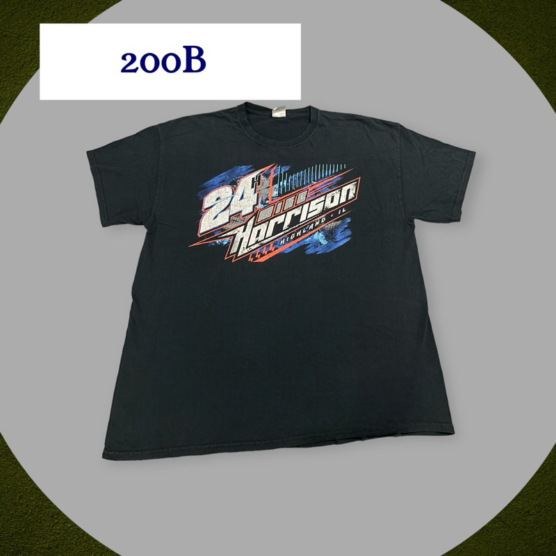Gildan T-shirt Vintage Full Printed เสื้อมือสอง