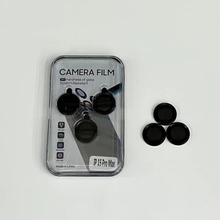 เลนส์กล้อง -Black- ฟิล์มกระจกเลนส์กล้อง สำหรับ ไอโฟน ( ราคา1ชุด)