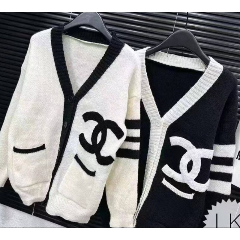 [พร้อมส่ง] เสื้อคลุม เสื้อคลุมคาร์ดิแกนไหมพรมแขนยาว ผ้าหนานุ่ม ใส่กันหนาว ใส่คลุมแมชกับชุด